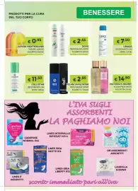 Volantino DB detersivi Pagina 8: Dove deodorante spray €2,45, Milan/Juve/Inter deodorante spray €2,95