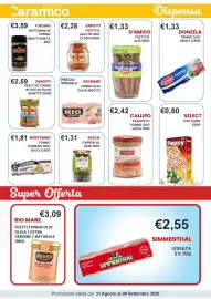 Volantino Caramico Pagina 19: Poppy Popcorn €0,50, Filetti di alici D'Amico €1,33