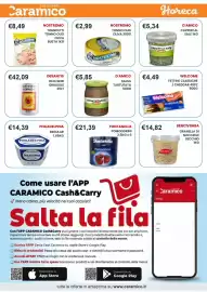 Volantino Caramico Pagina 22: Welcome fettine classiche cheddar €4,49, Salsa tartufata D'Amico €5,85