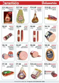 Volantino Caramico Pagina 5: Negroni dindi petto tacchino €8,25, Coati Salsiccia Piccante €6,65