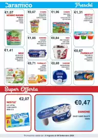 Volantino Caramico Pagina 7: Parmalat Zymil yogurt €0,71, Milk Pro Yogurt Mix €0,84