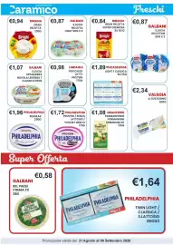 Volantino Caramico Pagina 9: Galbani S.Lucia Ricotta Light €0,87, Biraghi Gran Ricotta Super Cremosa €0,84