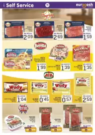 Volantino Eurocash Pagina 11: Casa Montorsi Sapor di Casa €1,99, Aia Wudy Classico €0,45