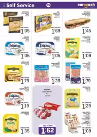 Volantino Eurocash Pagina 13: Exquisa latticino fresco senza lattosio €1,19, Exquisa Formaggio Classico €1,05