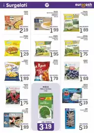 Volantino Eurocash Pagina 17: Findus 4 Fiori di Merluzzo €5,19, Pizzoli Patasnella Stick €1,89
