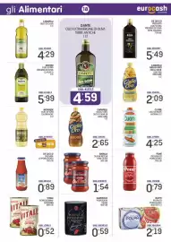 Volantino Eurocash Pagina 18: Potere al pomodoro pomodori pelati Garofalo €0,59, Polpa di pomodoro Mutti €2,19