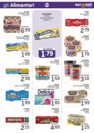 Volantino Eurocash Pagina 20: Rio mare filetti di sgombro grigliati €1,99, Filetti di tonno in olio d'oliva Zarotti €1,59