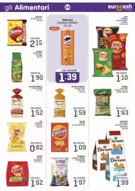 Volantino Eurocash Pagina 24: Cameo Snack Friends Arachidi €1,63, Cipster the original €1,09