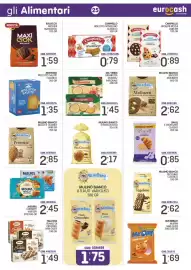 Volantino Eurocash Pagina 25: Delverde Granfetta €1,45, Campiello biscotto novellino classico €0,79