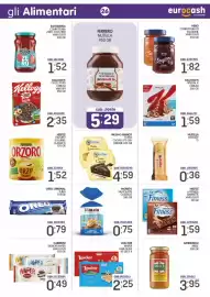 Volantino Eurocash Pagina 26: Nestlé Fitness €1,59, Miele Ambrosoli €3,95