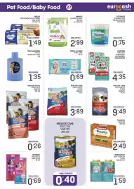 Volantino Eurocash Pagina 27: Fresh & Clean baby care €0,69, Pampers pannolini mutandino €4,35