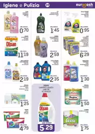 Volantino Eurocash Pagina 39: Regina tovaglioli maxi €1,25, Mon Amour ammorbidente €2,19
