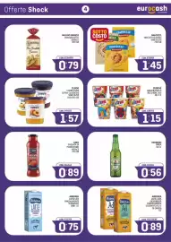 Volantino Eurocash Pagina 4: Biscotti classici Balocco €1,45, Estathè bicchieri €1,15