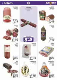 Volantino Eurocash Pagina 6: Val Loon Salame Aulet All'Erbe €7,49, Montevecchio fiocco di prosciutto €11,99