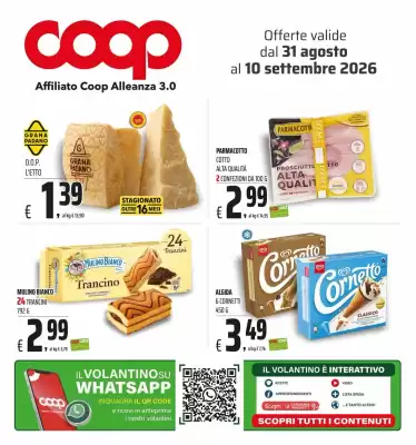 Volantino Coop Master Alleanza 3.0 (valido fino al 10-09)