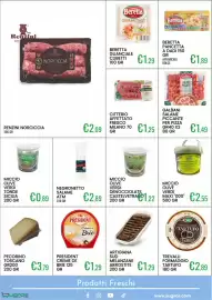 Volantino Sugros Pagina 11: President crema de brie €1,29, Negronetto salame atm €2,89
