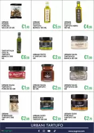 Volantino Sugros Pagina 23: Urbanì Gocce Tartufo Bianco €5,39, Urbanì salsa bbq tartufo €2,09