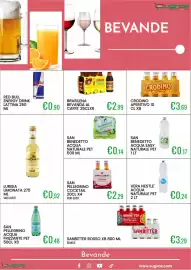 Volantino Sugros Pagina 24: Vera Nestlé acqua naturale pet €0,24, Lurisia Limonata €0,92
