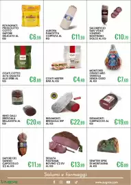 Volantino Sugros Pagina 3: Aurora pancetta coppata €11,59, Rovagnati prosciutto cotto sapore delicato €6,99