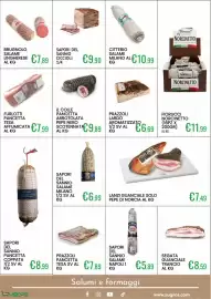 Volantino Sugros Pagina 4: Salame Napoli €5,89, Furlotti Pancetta Tesa Affumicata €7,99