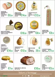 Volantino Sugros Pagina 6: Busti pecorino pepato stagionato €16,99, Provolone del Monaco DOP €20,79