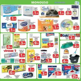 Volantino Bernava Pagina 5: Panni microfibra VILEDA Style €2,95, Rotolone milleusi NICKY €3,50