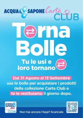 Volantino Acqua & Sapone (valido fino al 13-09)