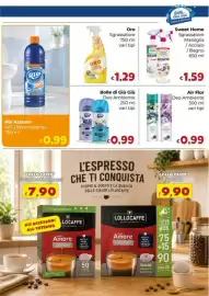 Volantino Le Bolle di Giù Giù Pagina 3: Air Flor Deo Ambiente €0,99, Oro sgrassatore €1,29