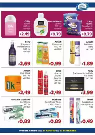 Volantino Le Bolle di Giù Giù Pagina 6: Ferly Trattamento in Fiale €3,99, Bilba lacca €2,49