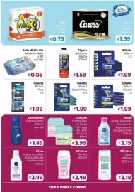 Volantino Le Bolle di Giù Giù Pagina 7: Gillette Blue II €1,89, Gillette Blue II Slalom €1,89