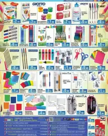 Volantino Azzurro Convenienza Pagina 4: Penne Replay Papermate cancellabile €1,49, Giotto Das Bianco €2,19
