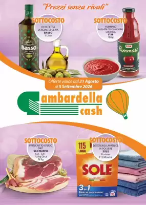 Gambardella Cash (valido fino al 5-09)