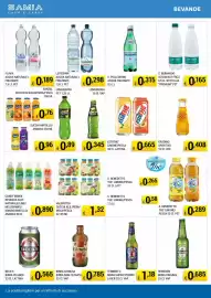 Volantino Samia Cash and Carry Pagina 2: S. Pellegrino acqua frizzante €0,32, Heineken birra original €0,69