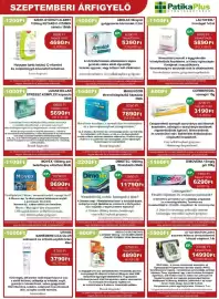 PatikaPlus akciós újság Oldal 7: Uriage bariéderm cica cu-zn €3.790,00, Corneregel szemgél €3.190,00