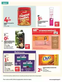 Catalogue Auchan Supermarché page 26: PROZIS Peanut butter €4,09, STARDEA Pastilles Hydratation €5,93