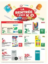 Catalogue Auchan Supermarché page 33: Post-it SET DE 100 MINI MARQUE-PAGES 5 COULEURS €1,67