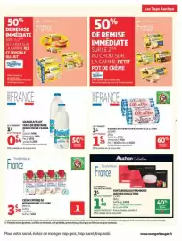 Catalogue Auchan Supermarché page 7: Grandlait Lait frais de montagne demi-écrémé Candia €0,64