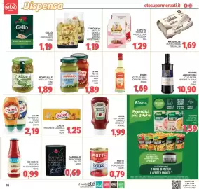 Volantino Eté Pagina 18: Garofalo pasta di semola formati speciali varie trafile €1,19