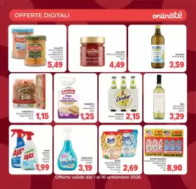 Volantino Eté Pagina 27: Fabuloso antigrinze €3,19, Deox ammorbidente concentrato argan - fiori €2,69