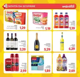 Volantino Eté Pagina 28: Enodelta vino pompeiano €3,29, I Magredi Prosecco Doc Extra Dry €5,29