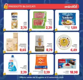 Volantino Eté Pagina 30: Bragagnolo pasta di semola €0,65, Beretta salame napoli €2,39