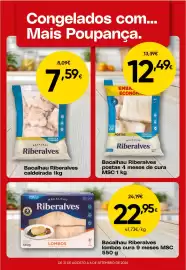 Folheto Froiz semana 36 Página 2: Bacalhau riberalves caldeirada €7,59, Bacalhau riberalves postas 4 meses de cura msc €12,49