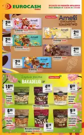 Eurocash gazetka Strona 13: Pistacje prażone solone: Bakadelio €10,99, Mieszanka studencka Bakadelio €6,19