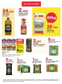 Catalogue Hmarket semaine 36 page 7: Merveille de la Nature Raisins secs Jumbo €1,99, Café gold Merveilles de la Nature €2,29
