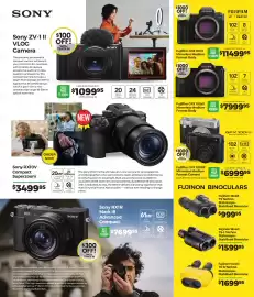 Teds Cameras catalogue Page 10: Fujinon 16x28 TS Techno Stabiscope - Stabilised Binocular €999,95