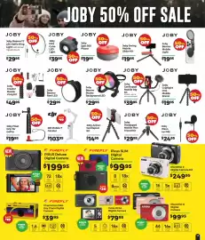 Teds Cameras catalogue Page 17: Joby Action Gorillapod Kit €14,95, Joby Float Grip for GoPro €19,95