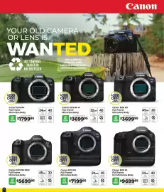 Teds Cameras catalogue Page 2: Canon EOS R3 Full Frame Mirrorless Body €7.199,95