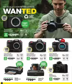Teds Cameras catalogue Page 4: Canon EOS C70 Cinema Full Frame Mirrorless Camera €5.199,95