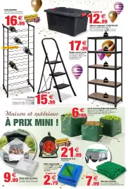 Catalogue Bazarland page 10: Bâche coffre de voiture €9,99, AVANTAGE CARTE 2€ €21,99