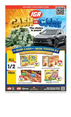 IGA | Tasmania (valid until 1-09)